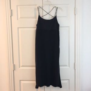 Madewell silk slip dress